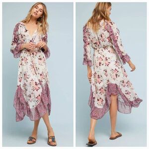 Misa LA Francoise Fairy Ruffle Dress Sz. L New FLAW